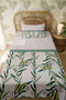 100% Cotton Jute Botanical Patterned Single Pike Set - 3
