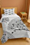 100% Cotton Bird Dance Patterned Single Pike Set