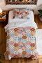 100% Cotton Talisman Patch Patterned Single Pique Set - 4