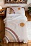 100% Cotton Bohemian Rainbow and Sun Patterned Single Pike Set - 4