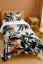 100% Cotton Charming Forest Patterned Single Pique Set