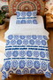 100% Cotton Sea Loop Patterned Single Pique Set - 2