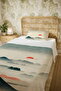 100% Cotton Silent Sunrise Patterned Single Pique Set - 5