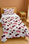 100% Cotton Sweet Cherry and Ribbon Patterned Single Pike Set