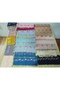 Handmade Embroidery Embroidered Needle Embroidered Prayer Cover Dowry Holder Mevlit Hijab Crepe Fabric 145X75 cm - 8