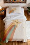 100% Cotton Shooting Star Patterned Single Pike Set - 4