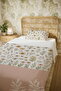 100% Cotton Rustic Spring Patterned Single Pike Set - 5