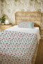 100% Cotton Anatolian Tile Garden Pattern Single Bedspread Set - 5