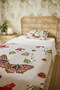 100% Cotton Peaceful Butterfly Cycle Patterned Single Pique Set - 5