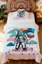 100% Cotton Astronaut's Dream Garden Patterned Single Pike Set - 2