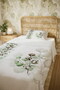 100% Cotton Floral Patterned Single Bedspread Set - 5