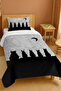 100% Cotton Bohemian Cat Brothers Patterned Single Pique Set
