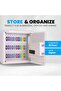 Digital Key Storage Cabinet 36-Keys Capacity Electronic Wall-Mounted Safe RBS34EW (White) - 2