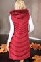 Z6725 Vest-Dark Burgundy - 2