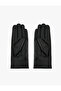 Faux Leather Gloves - 2
