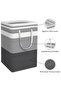 Laundry Hamper Large Collapsible Laundry Baskets, Freestanding Waterproof Clothes Hamper - 3