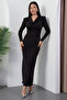 Degaje Collar Long Sleeve Stone Dress 2025-4383 - 6
