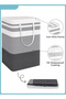 Laundry Hamper Large Collapsible Laundry Baskets, Freestanding Waterproof Clothes Hamper