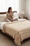 100% Cotton Single Tassel Pique, Bedspread 160X220 cm - 4