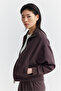 Women's Soft Textured Sweat Top - 5