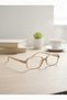 Glamy Square Model Optical Matching Blue Light Protection Glasses Modern Framed Trendy Stylish and Modern - 2
