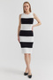 Women's Zero Sleeve Knitwear Dress - 5