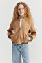Girl's Embroidered College Coat - 5