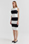 Women's Zero Sleeve Knitwear Dress - 2