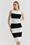 Women's Zero Sleeve Knitwear Dress - 7