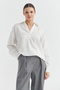 Women's Plaid V-Neck Shirt