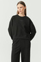 Women's Crew Neck Sweat Top - 2