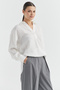 Women's Plaid V-Neck Shirt - 3