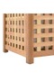 Laundry Bin 87.5x46x67 cm Solid Walnut Wood - 7