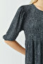 Women's Crew Neck Half Sleeve Mini Dress - 8