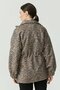 Women's Zebra Patterned Coat - 8