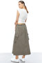 Women's Parachute Fabric Pocket Skirt - 4