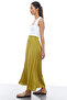 Women's Elastic Waist Soft Textured Skirt - 7