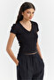 Women's Deep V-Neck Bodysuit