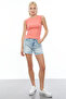 Women's Shoulder Detailed Crew Neck Bodysuit - 5