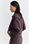 Women's Soft Textured Sweat Top - 4