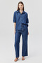 Women's Jeans with Pockets and Elastic Waist