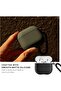 Active Case for AirPods 4 (Black) – Silky Smooth Matte Silicone Case with Clip - 6