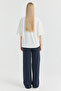 Women's Elastic Waist Front-Seam Sweat Bottoms - 5
