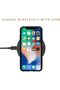 Drop Wireless Charger - Qi Certified 10W Non-Slip Fast-Charging Pad (Slate) - 5