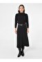 Soft Knitted Basic Sweater - Black - - 3