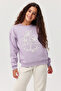 Girl's Çicek Printed Crew Neck Sweat Top - 2