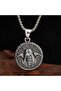 Nordic Mythology Design S+ Quality 316L Stainless Tarnish Free Steel Necklace