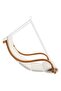Swing Chair without Swing Frame with Cushion Bent Wood - 4