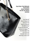 Crinkled Textured Black Shk256 Faux Leather Zippered Single Compartment Chain Strap Hand, Arm, and Shoulder Bag - 7