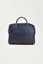 Men's Basic Floater Patterned Briefcase - 4